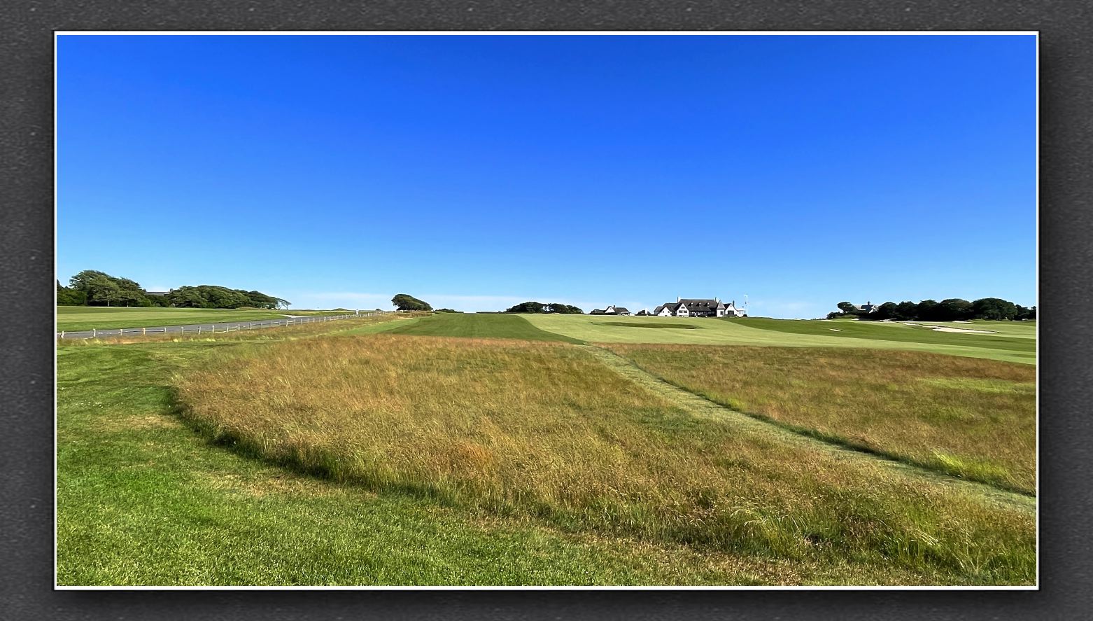 #9. Uphill par 4 (322 yards).