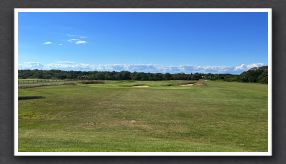 #7. Downhill par 3 (129 yards).