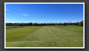 #8. Downhill par 4 (255 yards).